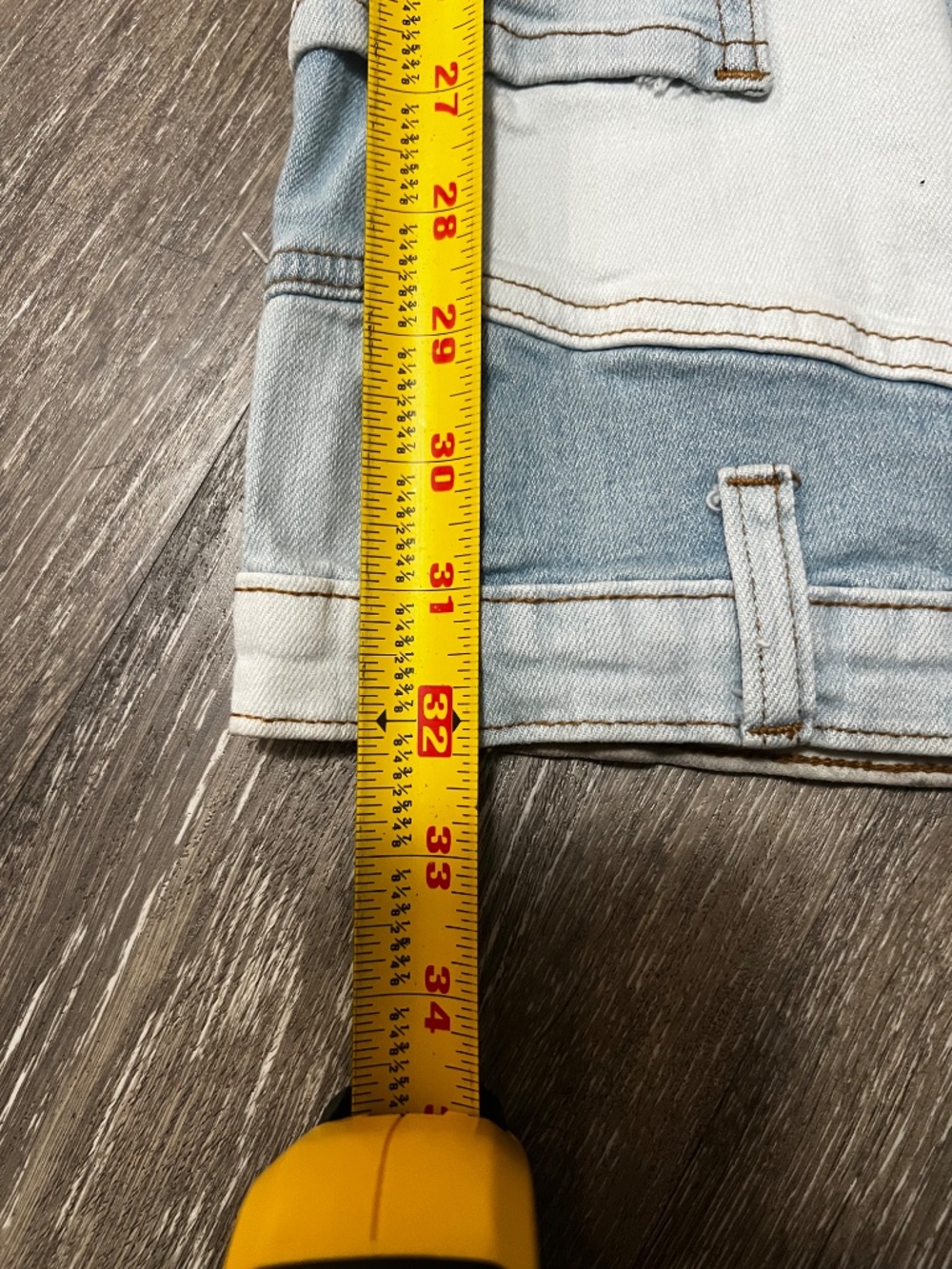Akira High Waisted Nouveau Flare Jeans Women's 3 26 Patchwork OOP 2nd Generation - Picture 8 of 9